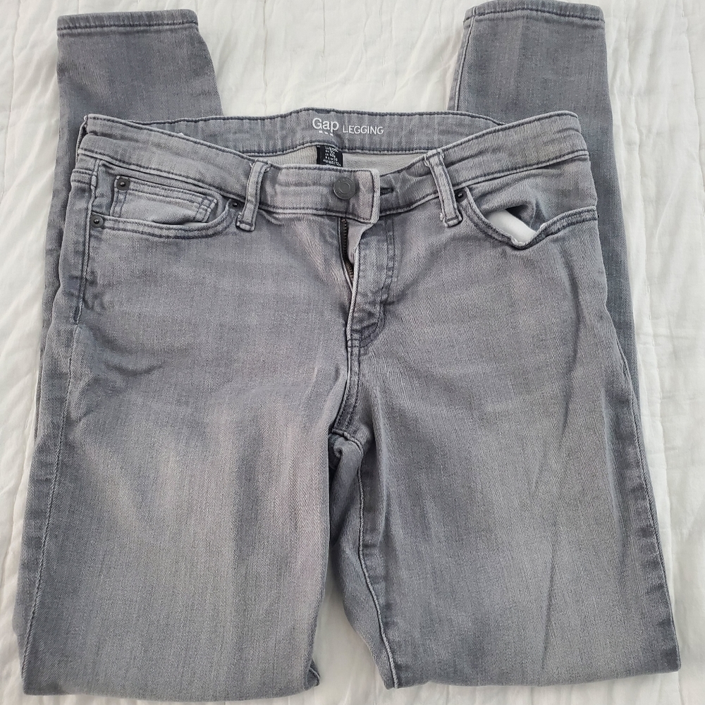 GAP Women's Skinny Jeans - Gray